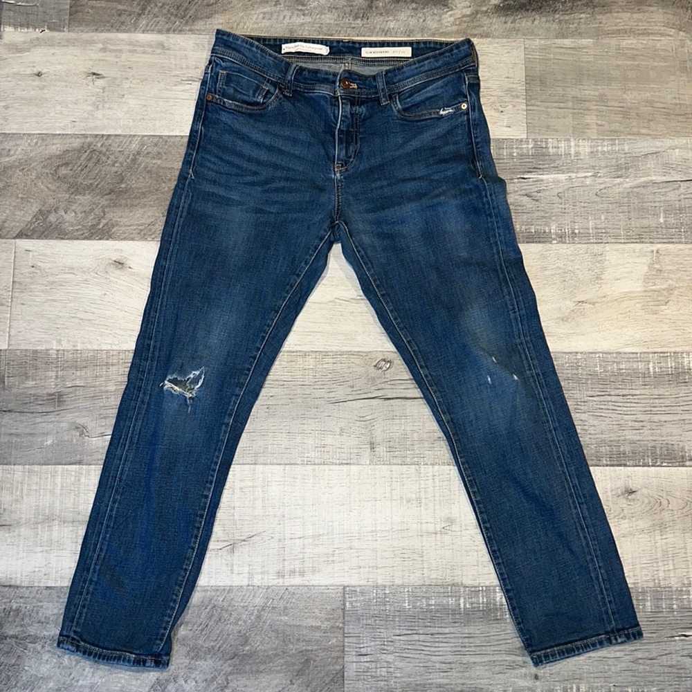 Pilcrow &  the letterpress slim, boyfriend jeans